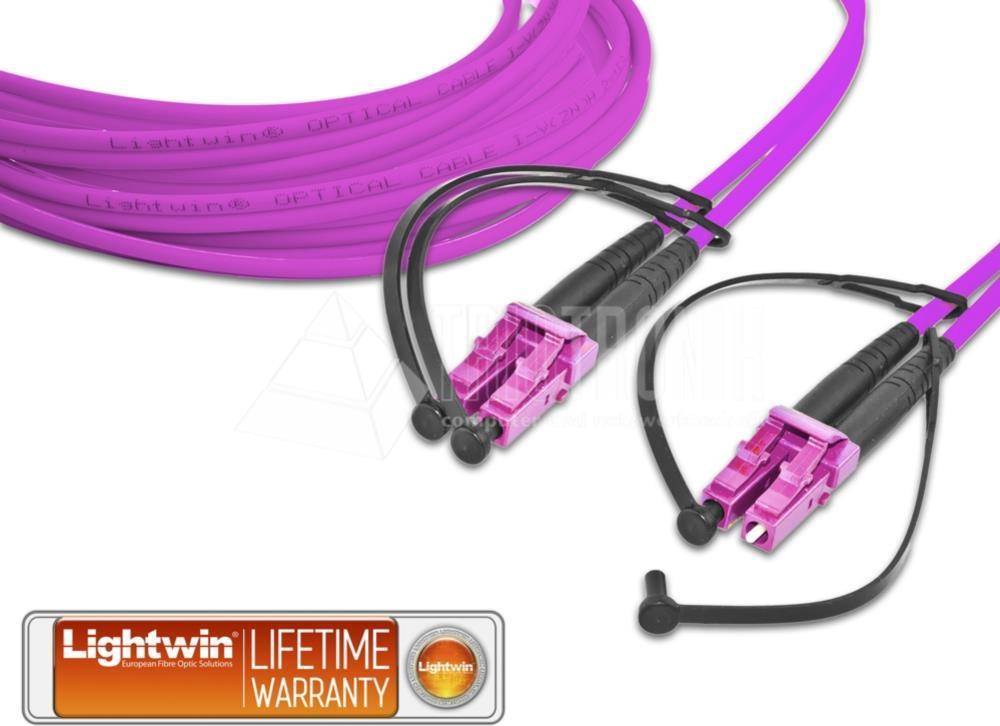 Lightwin Patchkabel,Multimode LC-LC 1m OM4 (LDP-50 LC-LC 1.0 OM4)