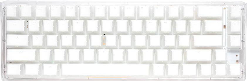 One 3 Aura White SF - Kabelgebunden - USB - Mechanischer Switch - QWERTY - RGB-L
