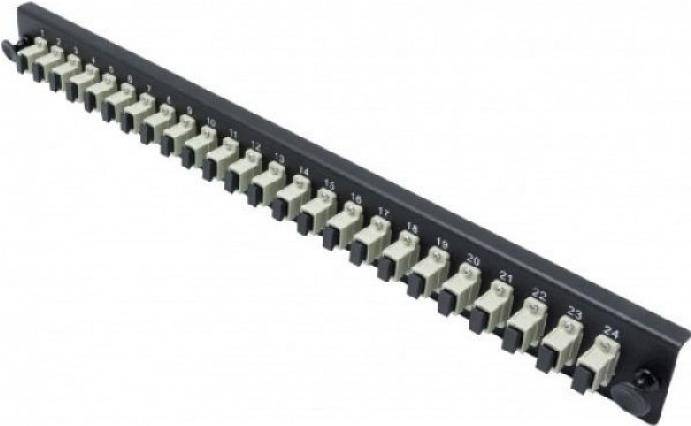 DEXLAN 395433 - Kabel - Glasfaser (LWL) Multimode-Faser19" 1U Fiber Optic Front