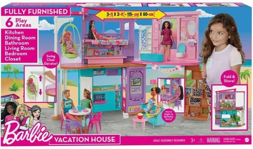 Mattel Barbie Malibu Haus, Spielgebäude