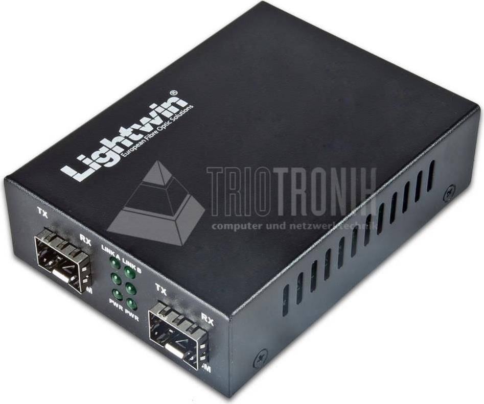 Lightwin Gigabit Medienkonverter SFP auf SFPGigabit SFP Konverter Multimode und