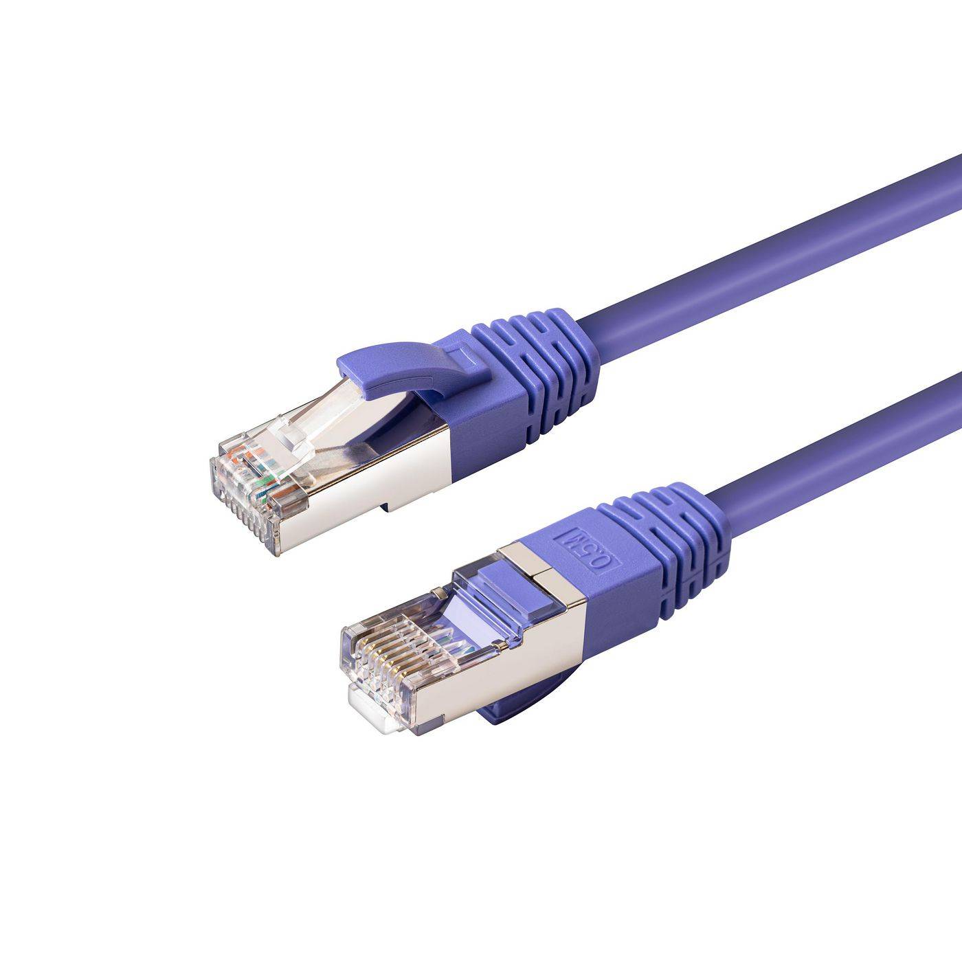 MicroConnect S/FTP CAT6 0.25m Purple LSZH PiMF (Pairs in metal foil) 4x2xAWG 28, CU