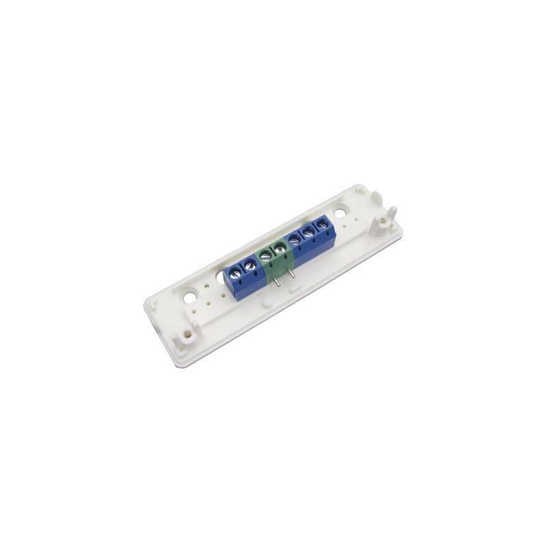 ABUS Aufputz-Schraubverteiler VT5001W 5-polig weiß Install.Baumaterial Hauskomm/Batt/Sicher