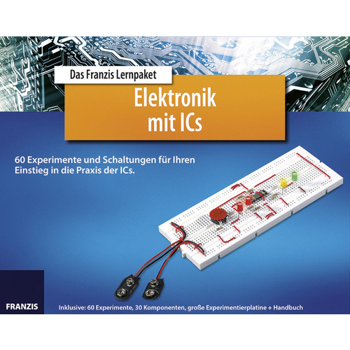 Franzis Verlag Elektronik mit ICs 65197 Lernpaket ab 14 Jahre