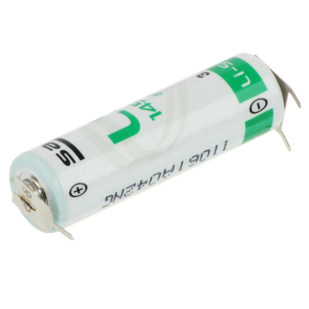Saft Lithium 3,6V Batterie LS14500-3PF AA Zelle - pin +/- -