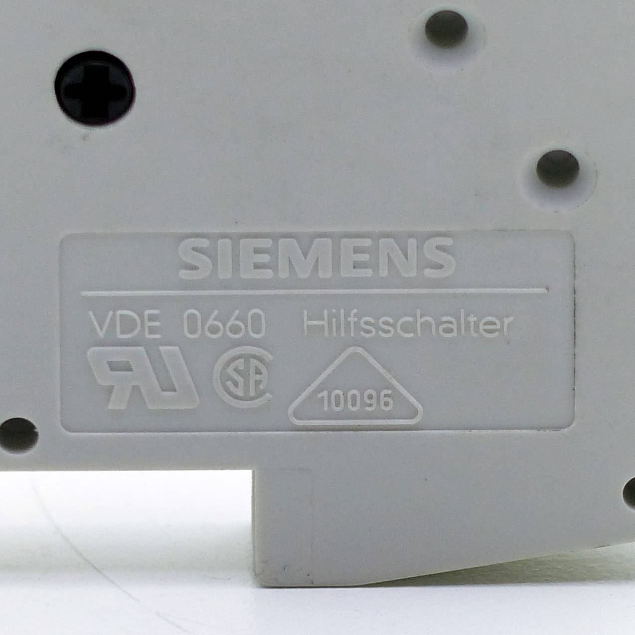 Siemens Hilfsschalter VDE0660 (5SX9100)