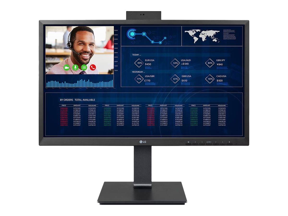 LG 24CQ651W-BP Thin Client All-in-One Komplettlösung 1 x Pentium Silver N6005 / 2 GHz RAM 8 GB SSD 256 UHD Graphics