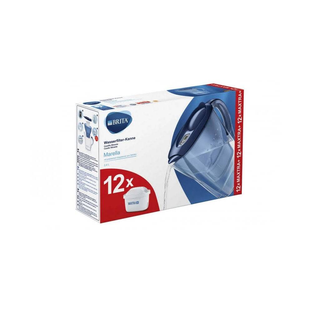 BRITA Tischwasserfilter Marella *blau* inkl. 12 Filter