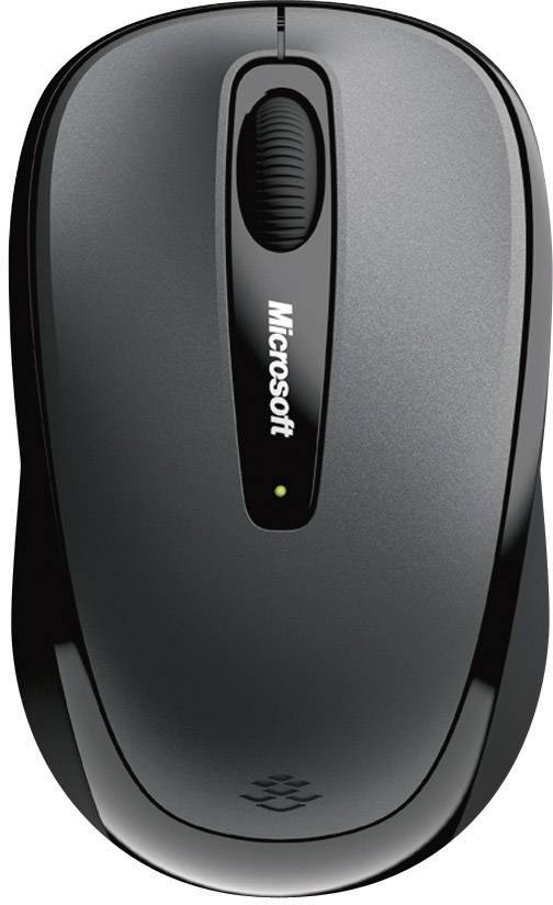 Microsoft Mobile Mouse 3500 Maus Funk BlueTrack Schwarz 3 Tasten 1000 dpi
