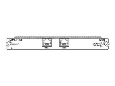 Juniper Networks SRX-GP-DUAL-T1-E1