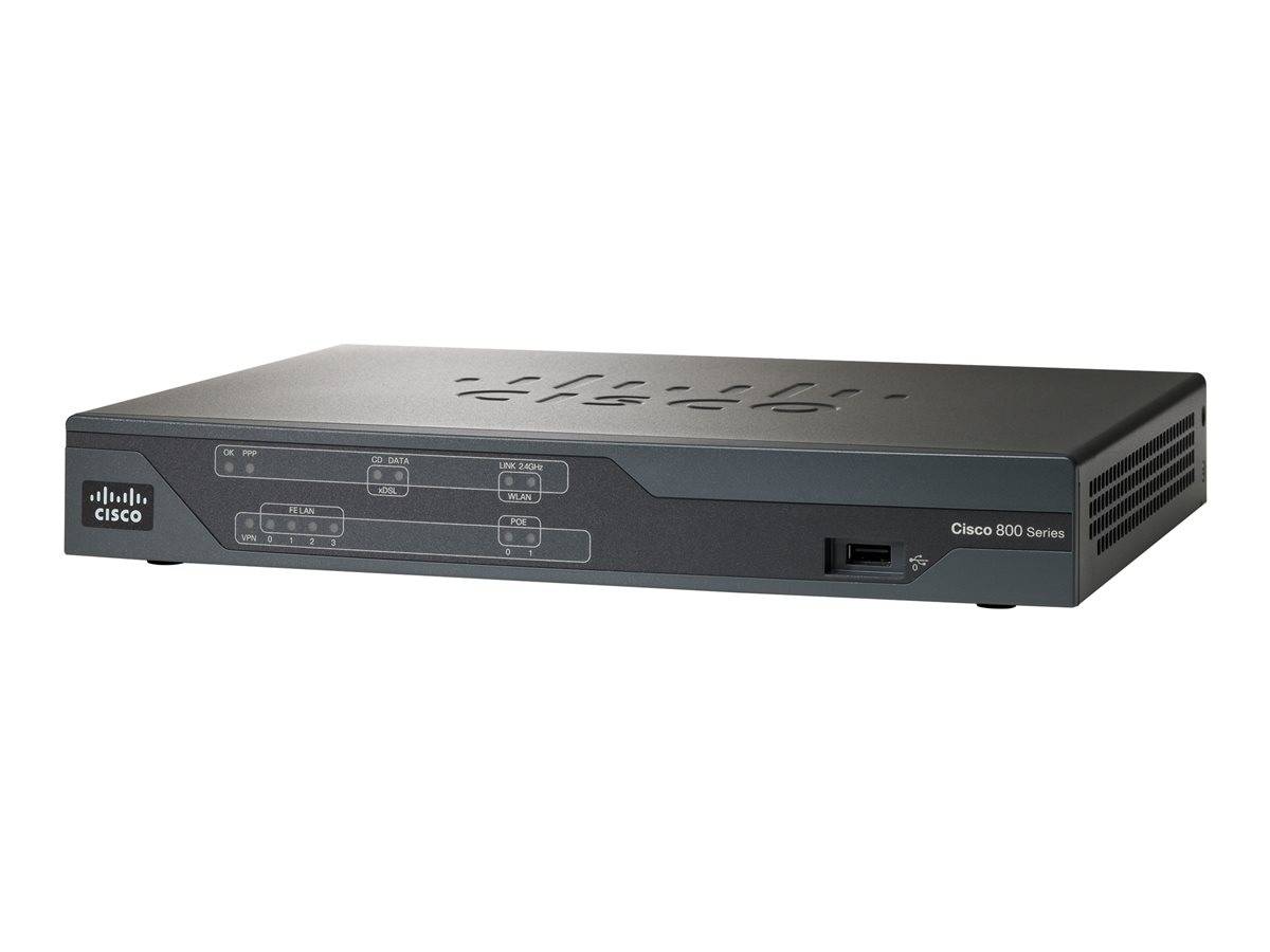 Cisco 886VA VDSL2/ADSL2+ over ISDN W/ 802.11n ETSI Comp
