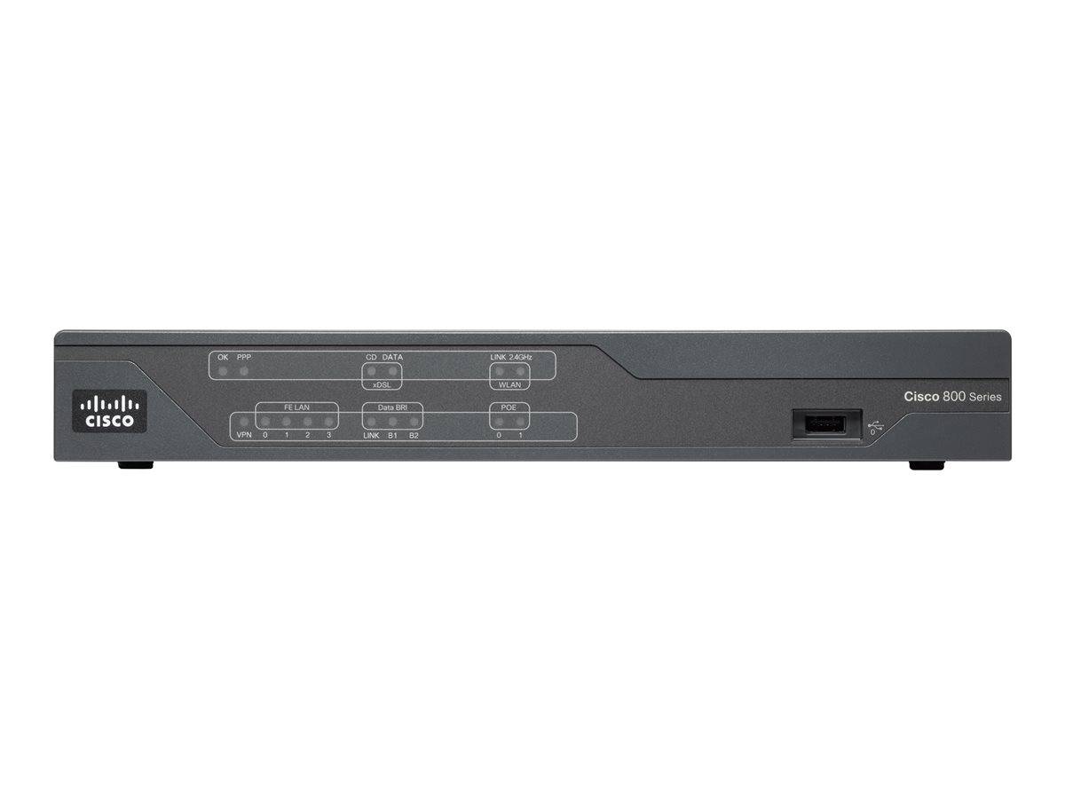 Cisco 886VA VDSL2/ADSL2+ over ISDN W/ 802.11n ETSI Comp
