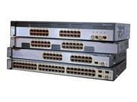 Cisco WS-C3750-24TS-E Switch - 24 Anschlüsse - managed - stapelbar Netzwerkgerät