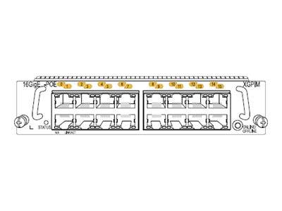 Juniper Networks SRX-GP-16GE-POE Erweiterungsmodul Netzwerkgerät