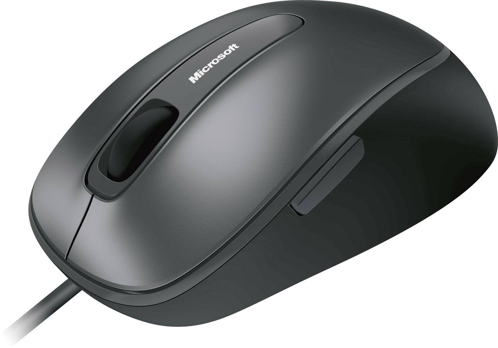 Microsoft Comfort Mouse 4500 Maus USB Optisch Schwarz 5 Tasten 1000 dpi