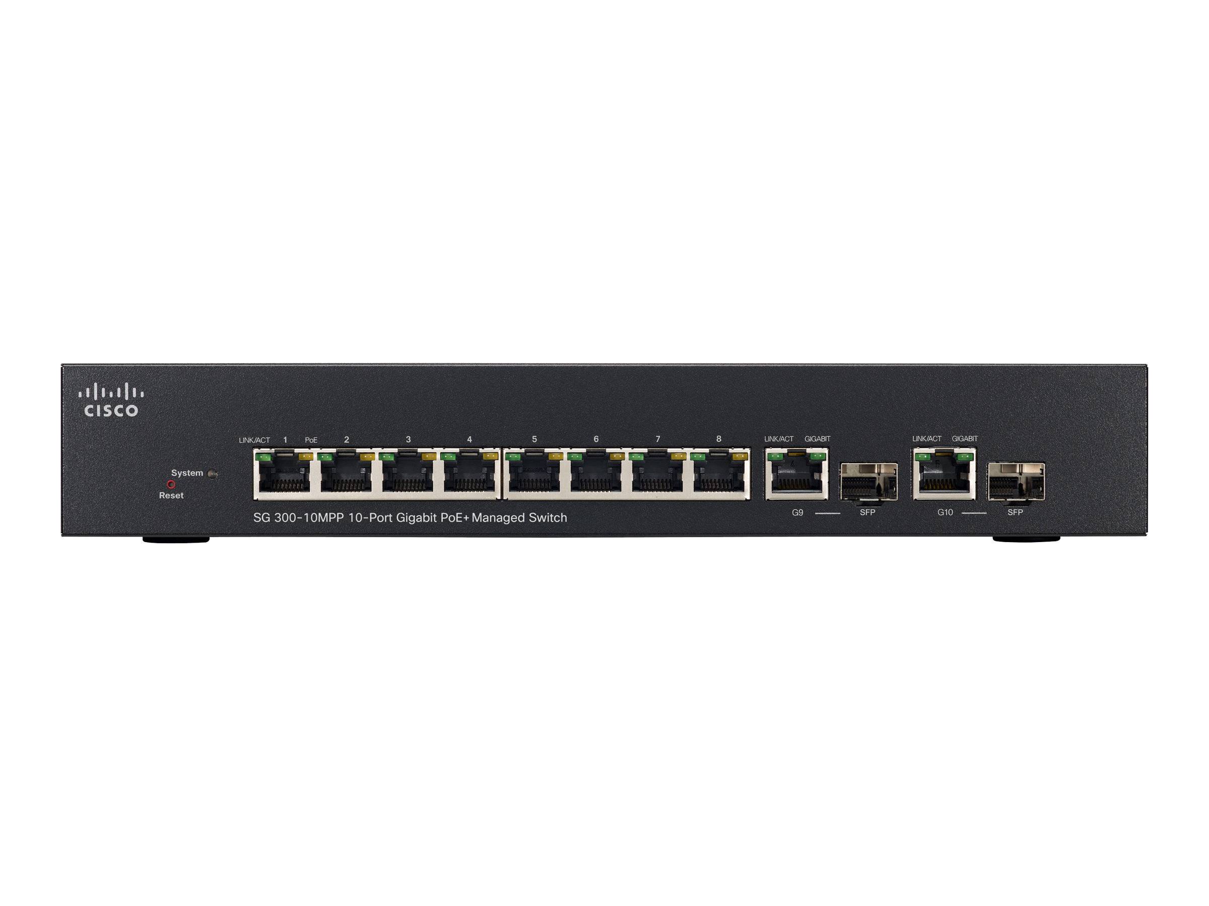 Cisco SG300-10MPP-K9-UK