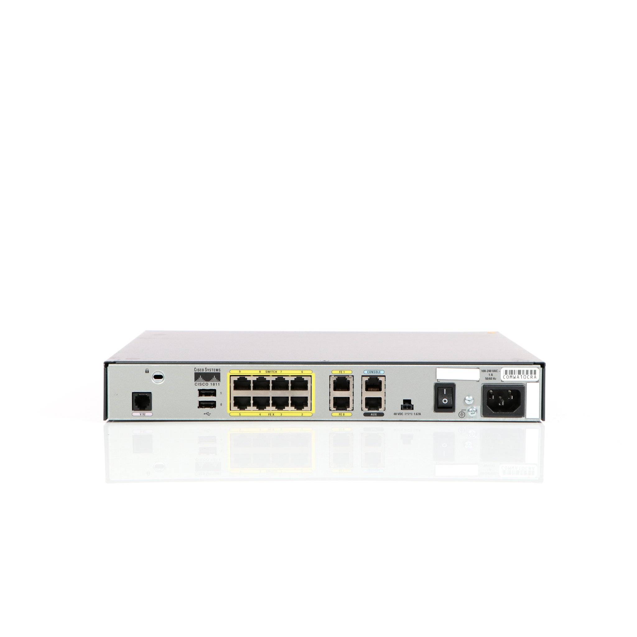 Cisco Systems CISCO1811/K9 Netzwerk-Router