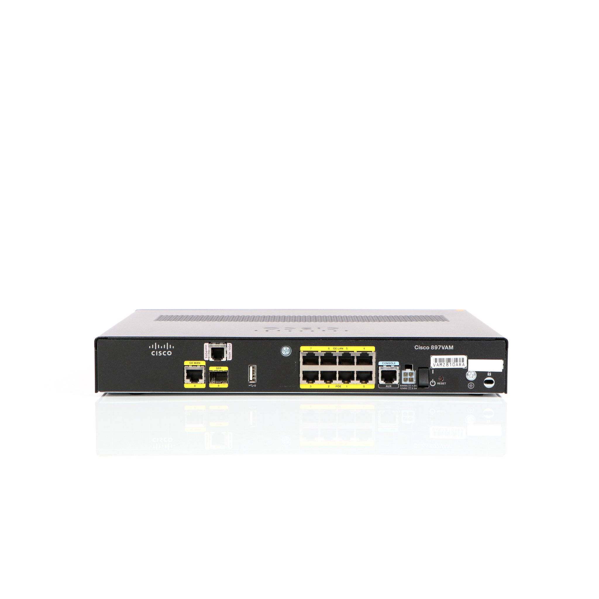 Cisco 897VA Gigabit Ethernet Security Router with VDSL/ADSL2+ Annex M