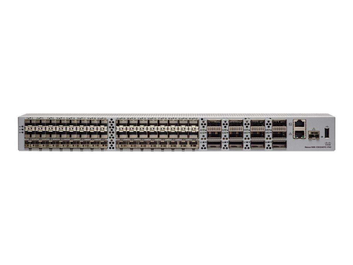 N9K-C93240YC-FX2 - Cisco Nexus 93240YC-FX2 Switch, L3, managed
