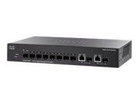 Cisco SG300-10SFP-K9-EU Switch - 8 Anschlüsse - L3 - managed Netzwerkgerät