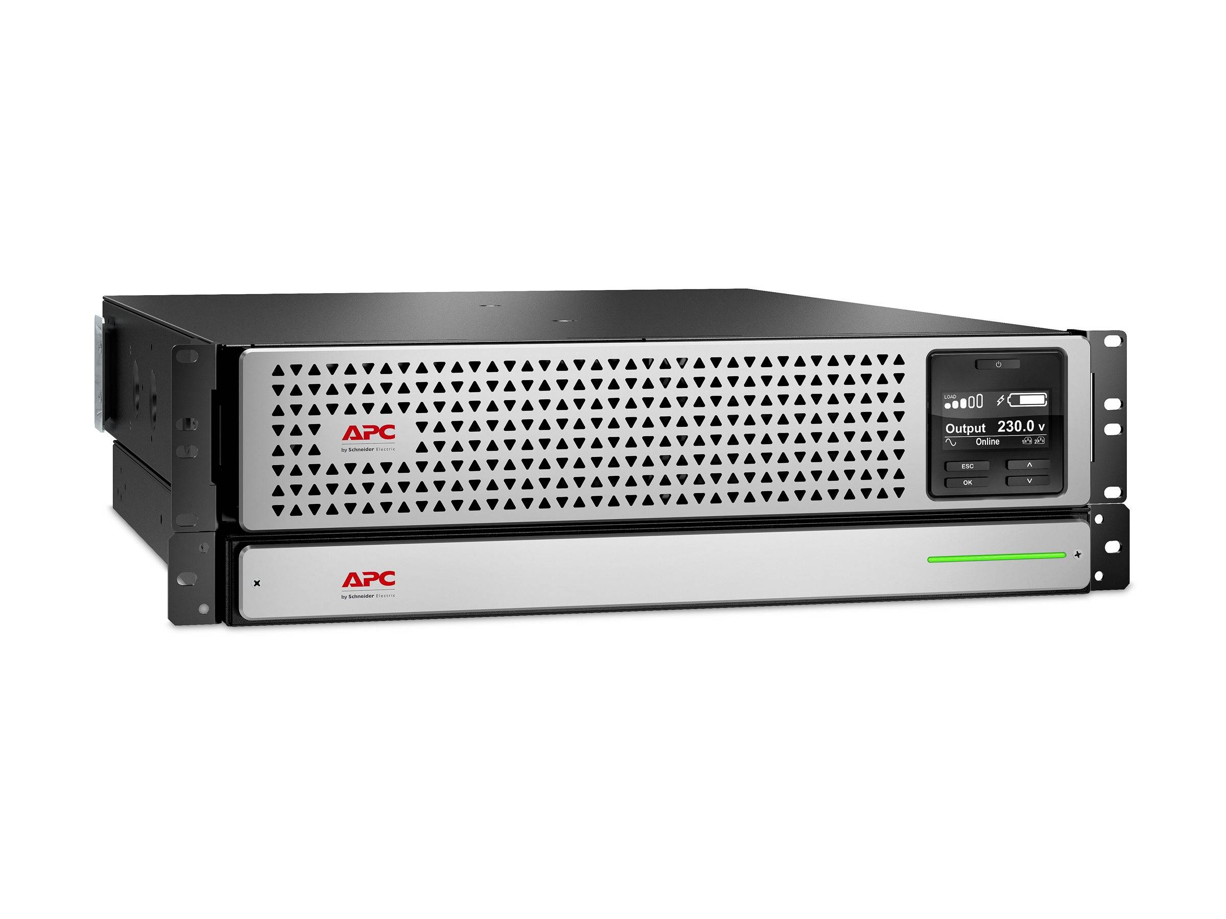 APC Smart-UPS On-Line, 3kVA, Rackmount 2HE, 230V No Bat. Lith.