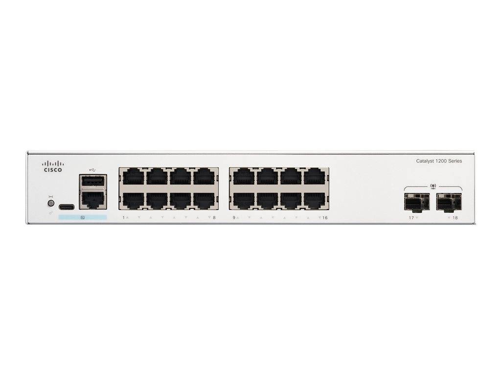 Cisco Catalyst 1200-16T-2G - Switch - L3 - Smart
