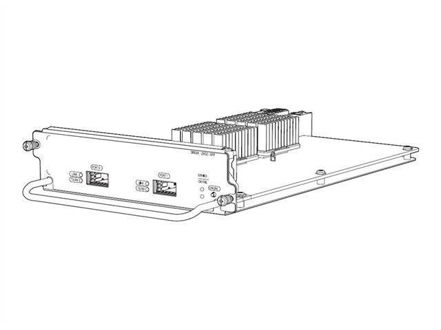 Juniper Networks SRX3K-2XGE-XFP Erweiterungsmodul Netzwerkgerät Computertechnik/Komponenten/Festplattencontroller-Karten