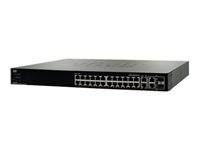 Cisco SFE2000P-G5 Switch - 24 Anschlüsse - managed - stapelbar Netzwerkgerät