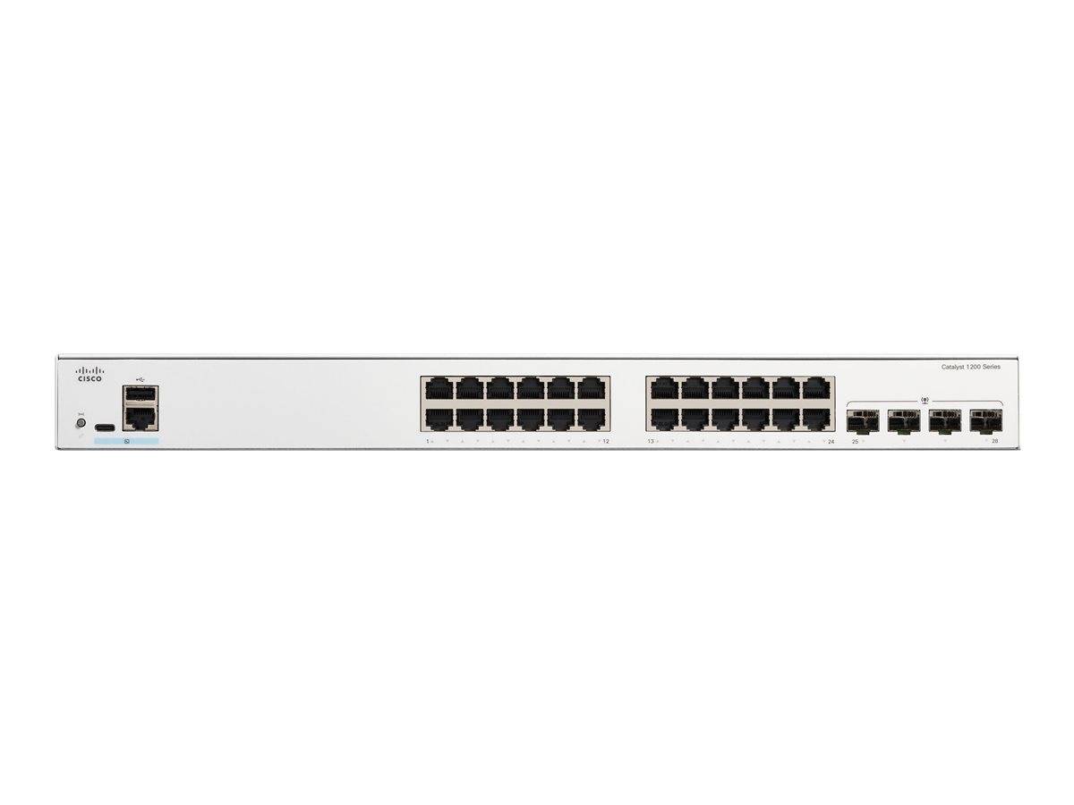 Cisco Catalyst 1200-24T-4G - Switch - L3 - Smart