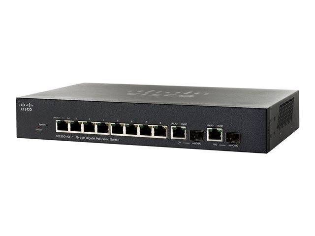 Cisco Systems SG200-10FP-EU Netzwerk Switch