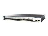 Cisco WS-C3750-24FS-S Switch - 24 Anschlüsse - L3 - managed - stapelbar Netzwerkgerät