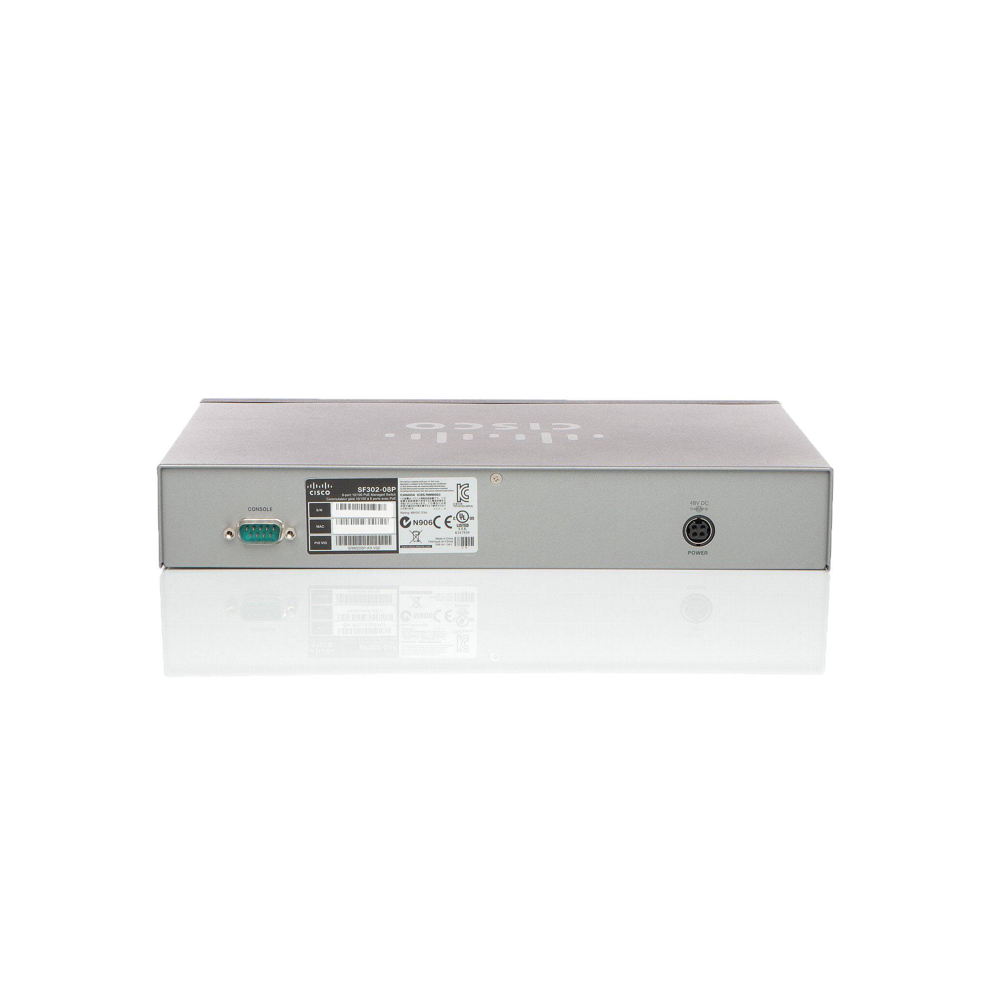 Cisco Systems SRW208P-K9-UK Netzwerk Switch