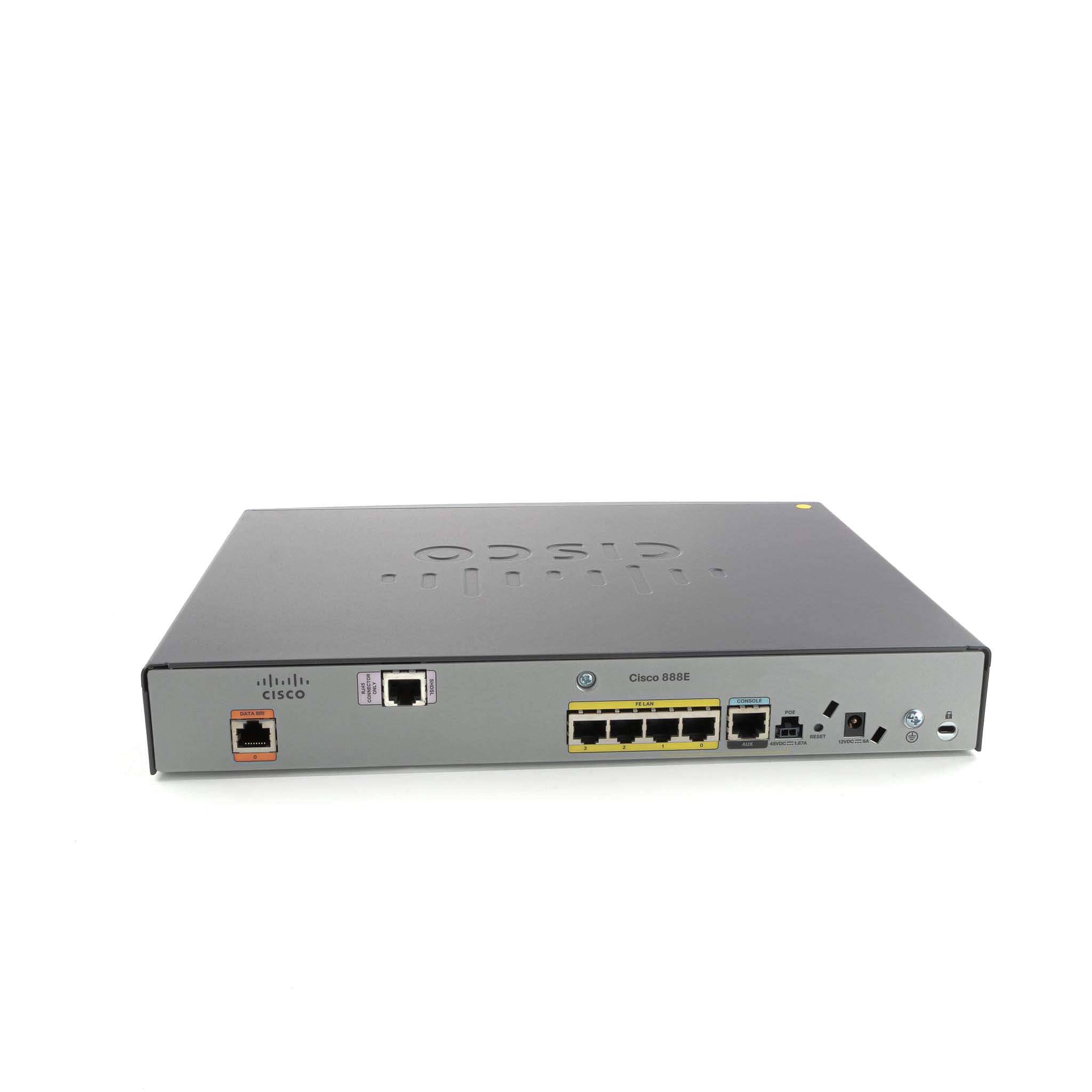 Cisco 888E EFM Router with ISDN Back-up