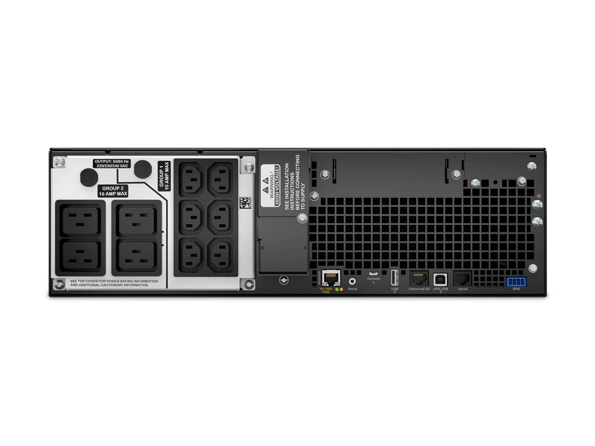 APC SRT5KRMXLI6W Smart-UPS SRT5KRMXLI-6W SRT 5000VA 230V Rack Mount with 6 year