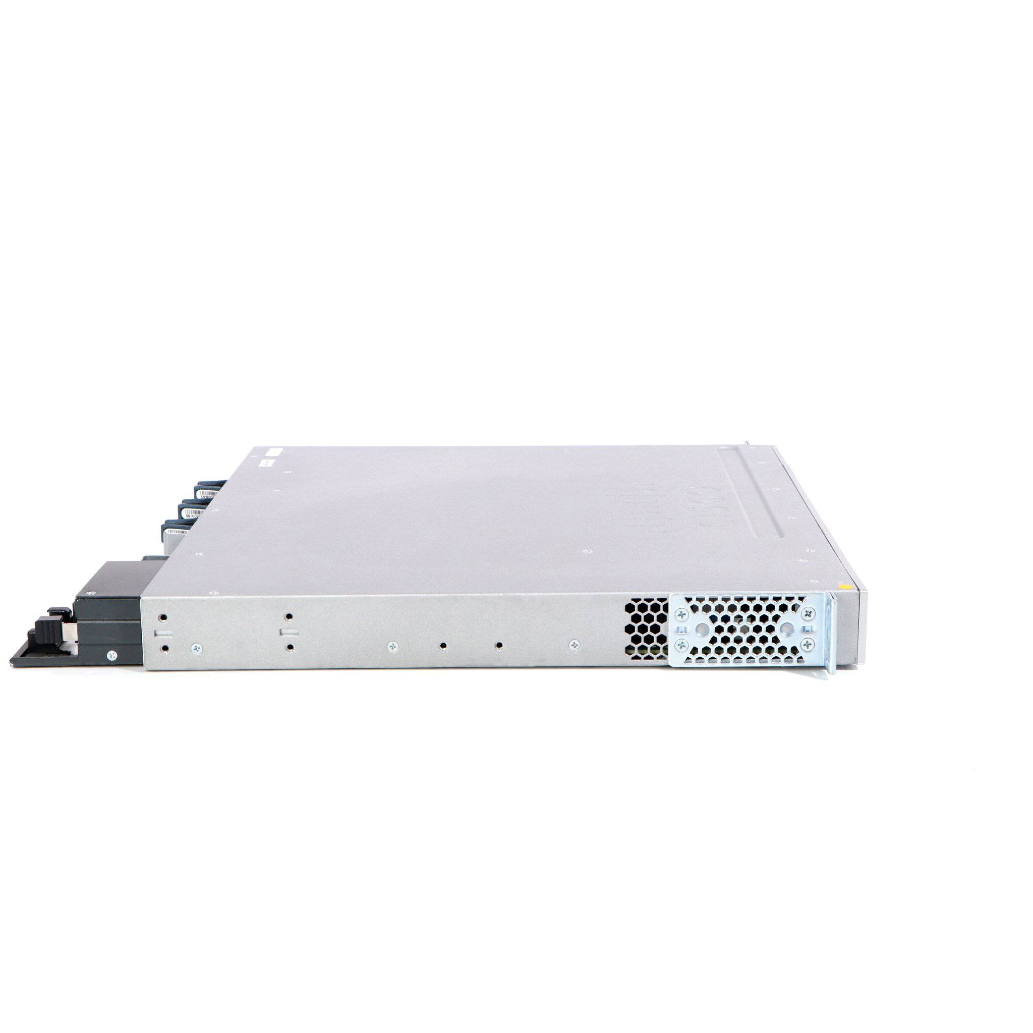 Cisco WS-C3850-48W-S Switch - 48 Anschlüsse - L3 - managed - stapelbar - mit 5 x Cisco Access Point Adder License