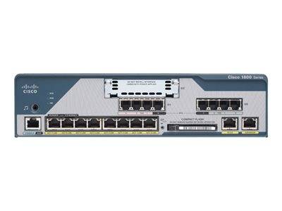 Cisco C1861E-UC-2BRI-K9 Router - 8-Port-Switch (integriert) Netzwerkgerät Computertechnik/Netzwerktechnik/LAN-Router
