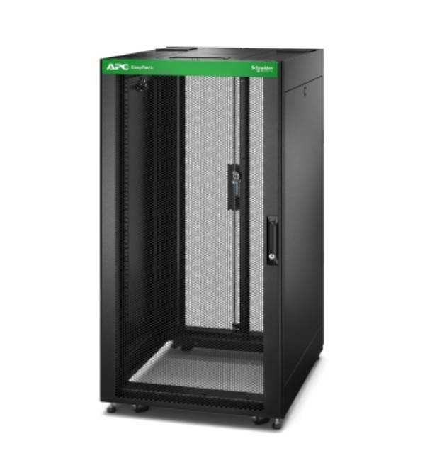APC Easy Rack ER6482 - Schrank Netzwerkschrank - Schwarz - 24U - 48.3 cm (19")