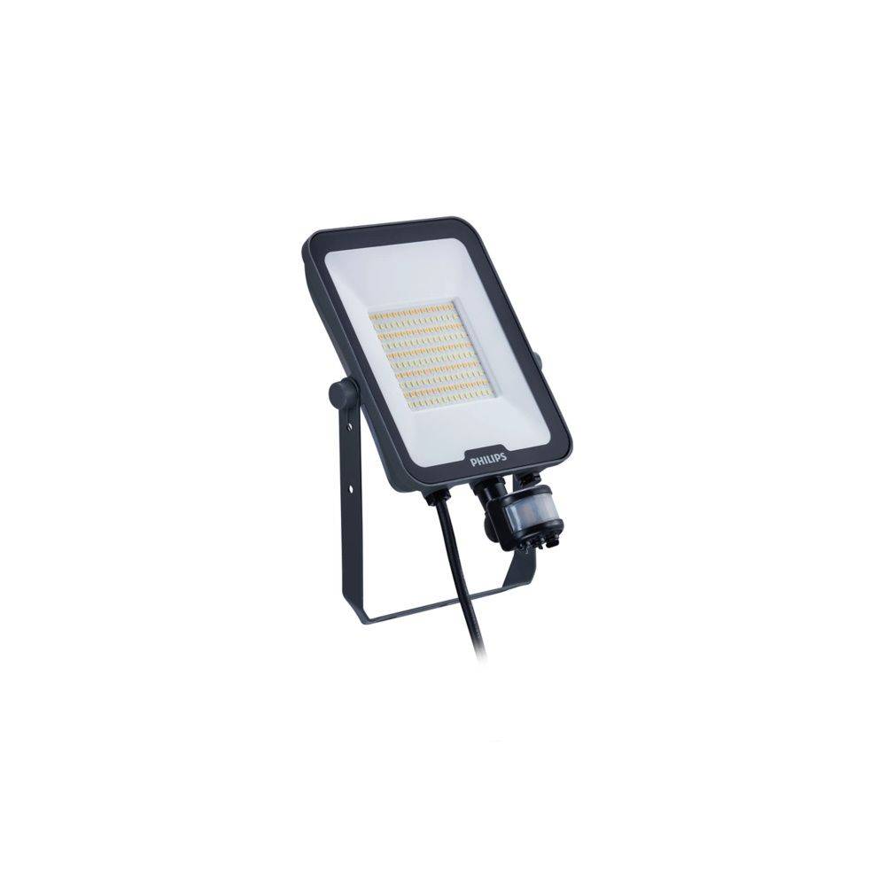 PHIL LED-Strahler Ledinaire IP65 grau 50W 6000lm 3000/4000/6500K symm. Sensor Techn.Licht/Wohnraum