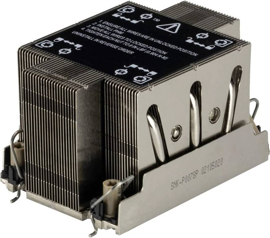 Supermicro 2U Passive CPU HS for X12 Whitley and Cedar Islan