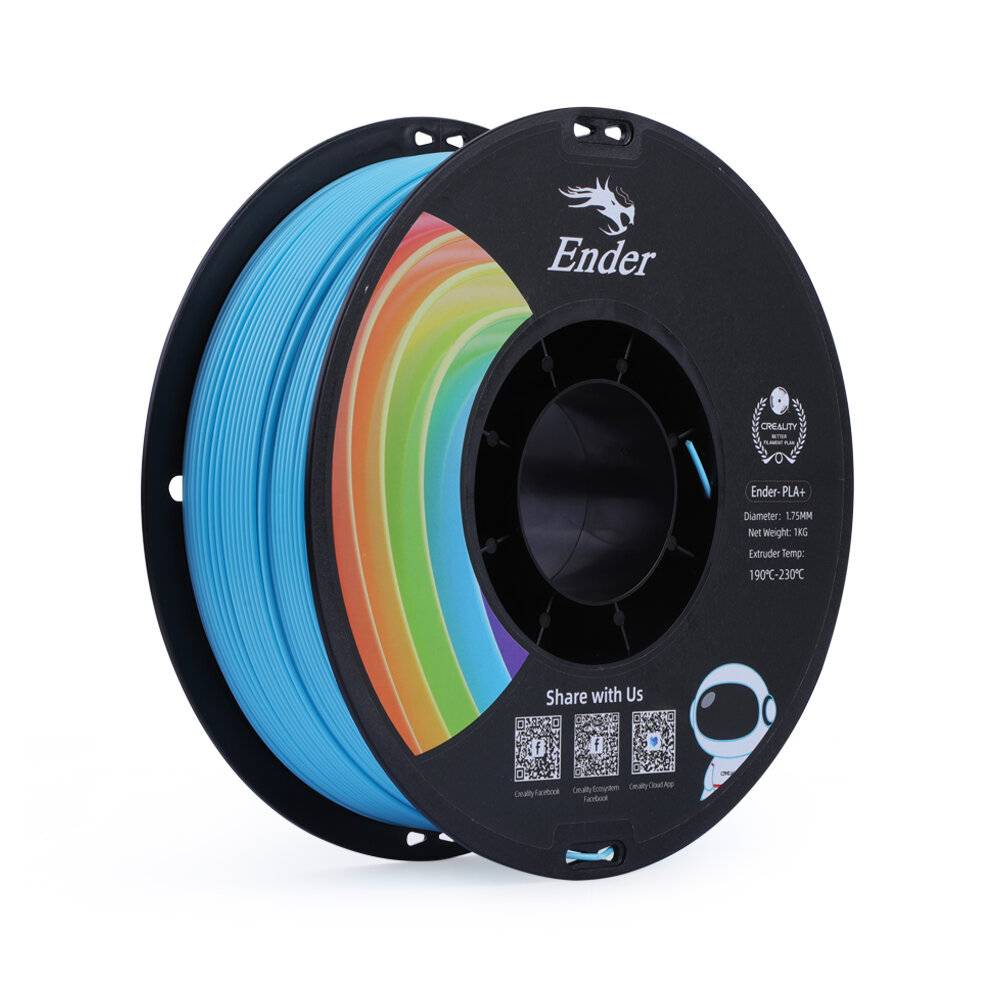 Creality 3D 1 Stücke 1 kg CR-PETG Filament 1.75mm Transparent