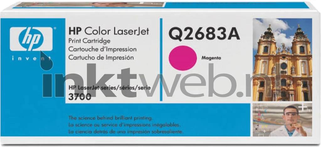 HP 311A - Magenta - original - LaserJet - Tonerpatrone (Q2683A) - für Color LaserJet 3700, 3700d, 3700dn, 3700dtn, 3700n