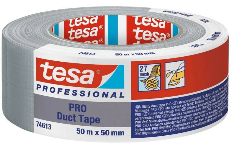 Tesa PRO 74613 Duct Tape silber