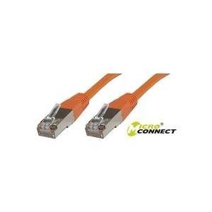 MicroConnect S/FTP CAT6 7m Orange LSZH PiMF (Pairs in metal foil) 4x2xAWG 28, CU