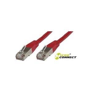 MicroConnect S/FTP CAT6 20m Red LSZH PiMF (Pairs in metal foil) 4x2xAWG 28, CU