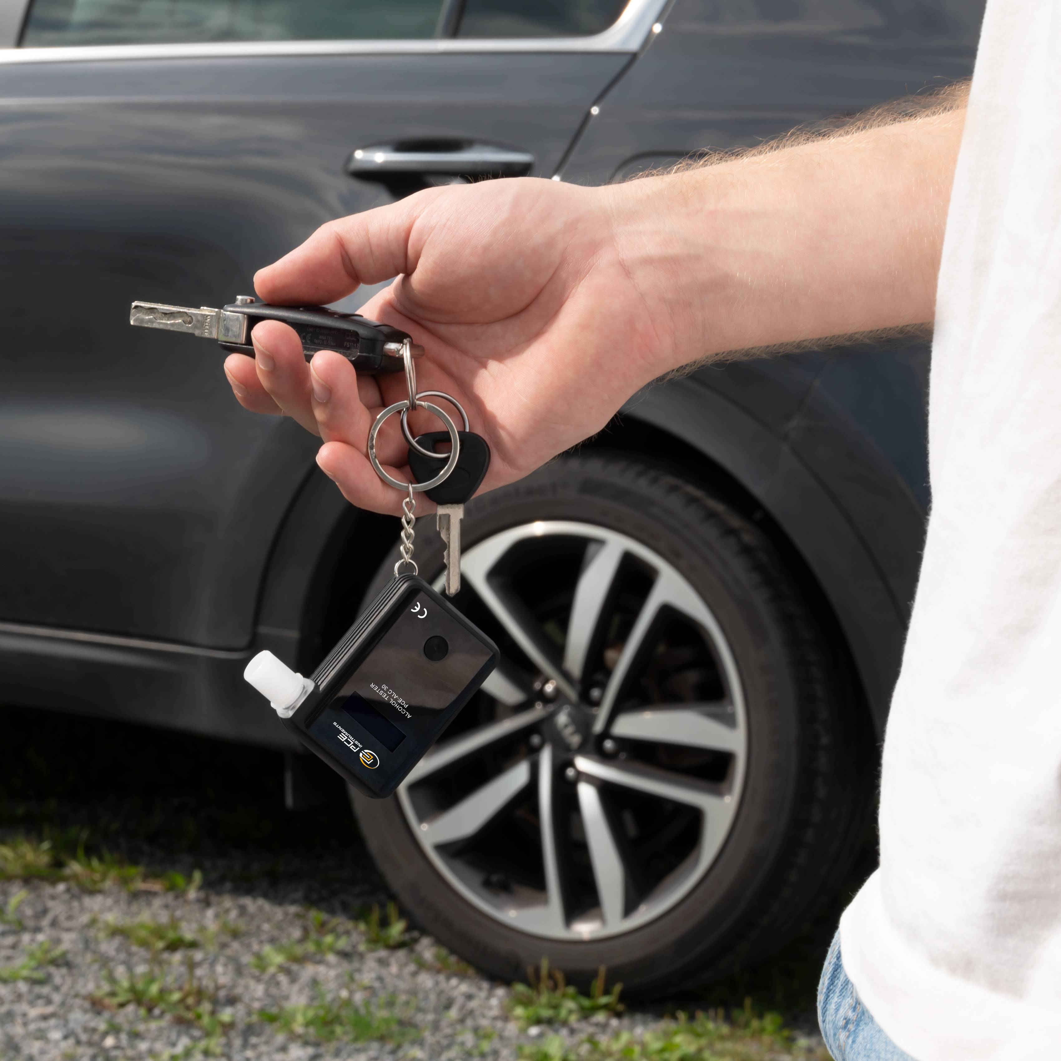 PCE Instruments PCE-ALC 30 Alkoholtester 0 bis 2 mg/ml Alarm, inkl. Display, Verschiedene Einheiten