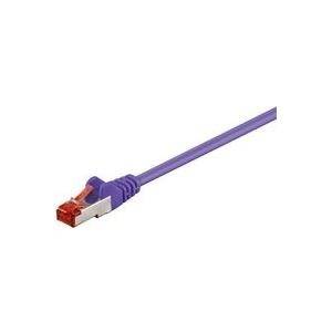 MicroConnect S/FTP CAT6 15m Purple LSZH PiMF (Pairs in metal foil) 4x2xAWG 28, CU