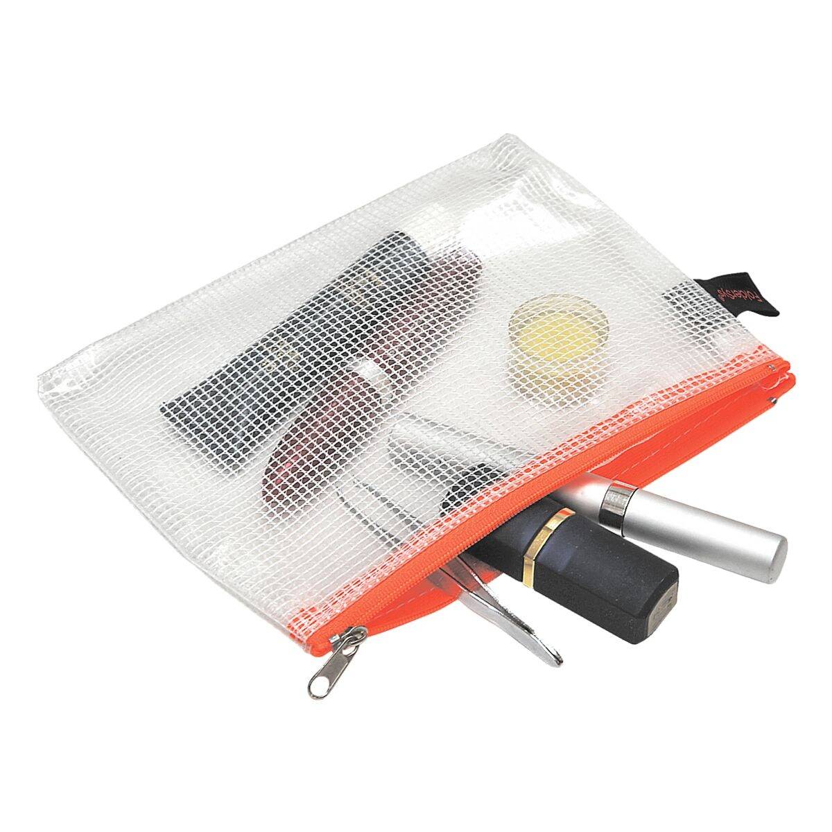 FolderSys Reißverschlussbeutel 40406, A6, orange