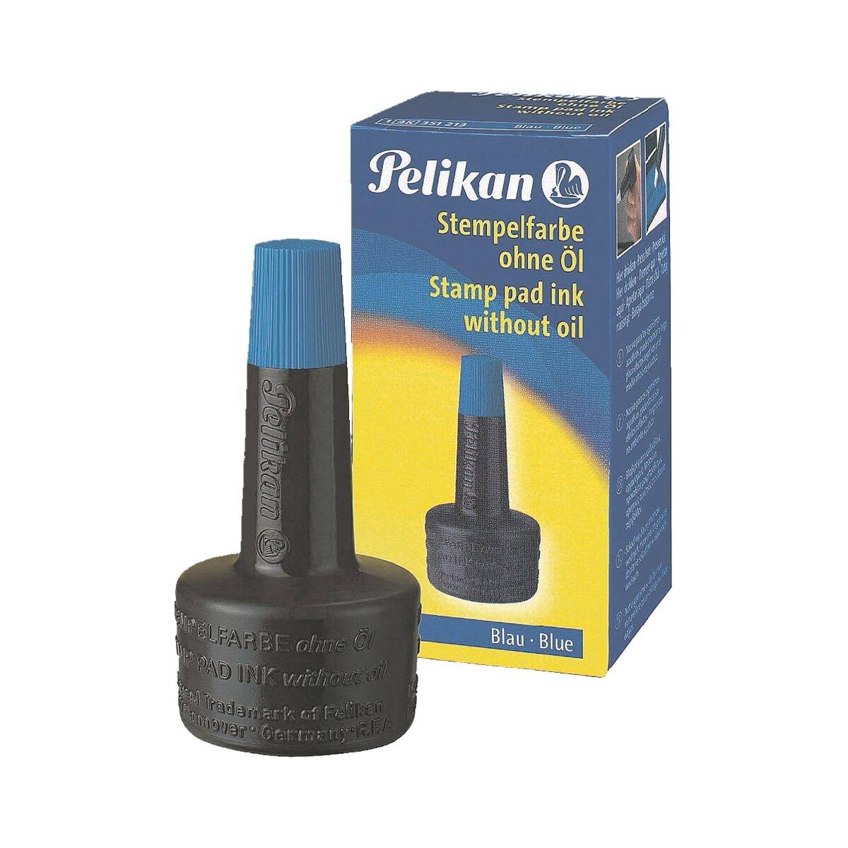 Pelikan Stempelfarbe ohne ÖL/351213 Blau 28 ml