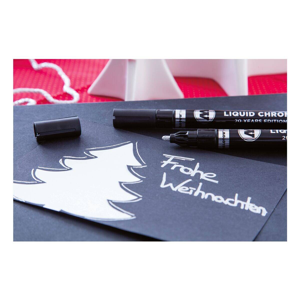 Molotow MO703115, Chrom, Schwarz, 1 mm, 3 mm, Universal, 2 Stück(e)