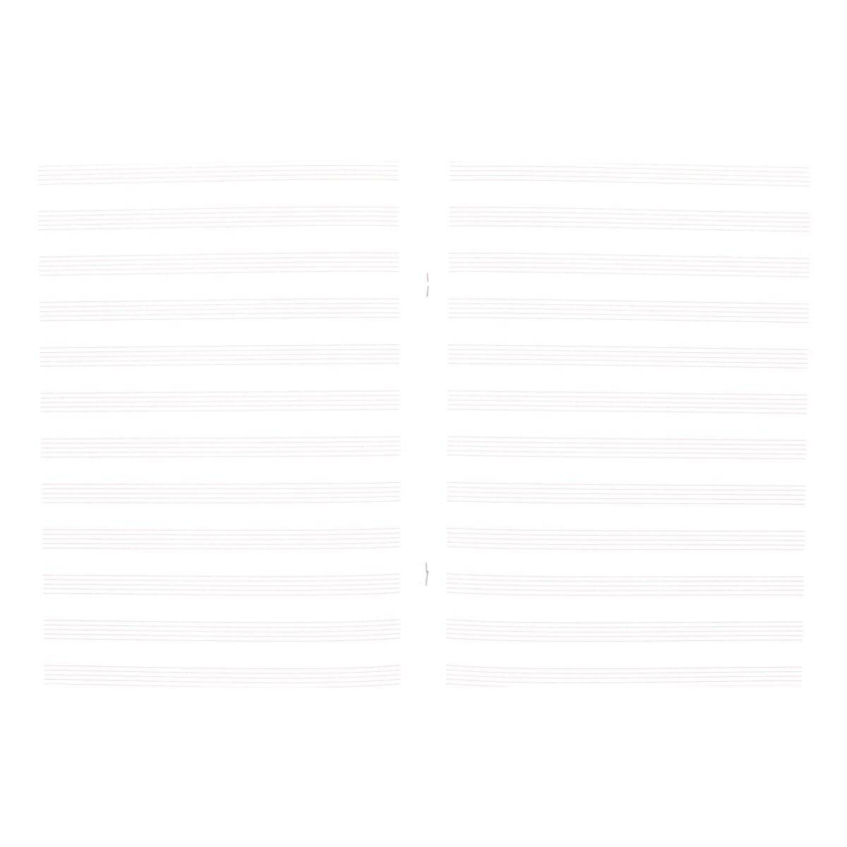 Oxford Notenheft, DIN A4, 8 Blatt, ohne Hilfslinien (5401248)